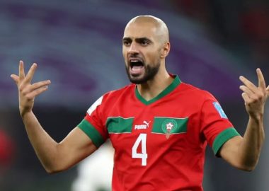 Sofyan Amrabat from Manchester United withdraws from the Morocco squad due to an injury.
