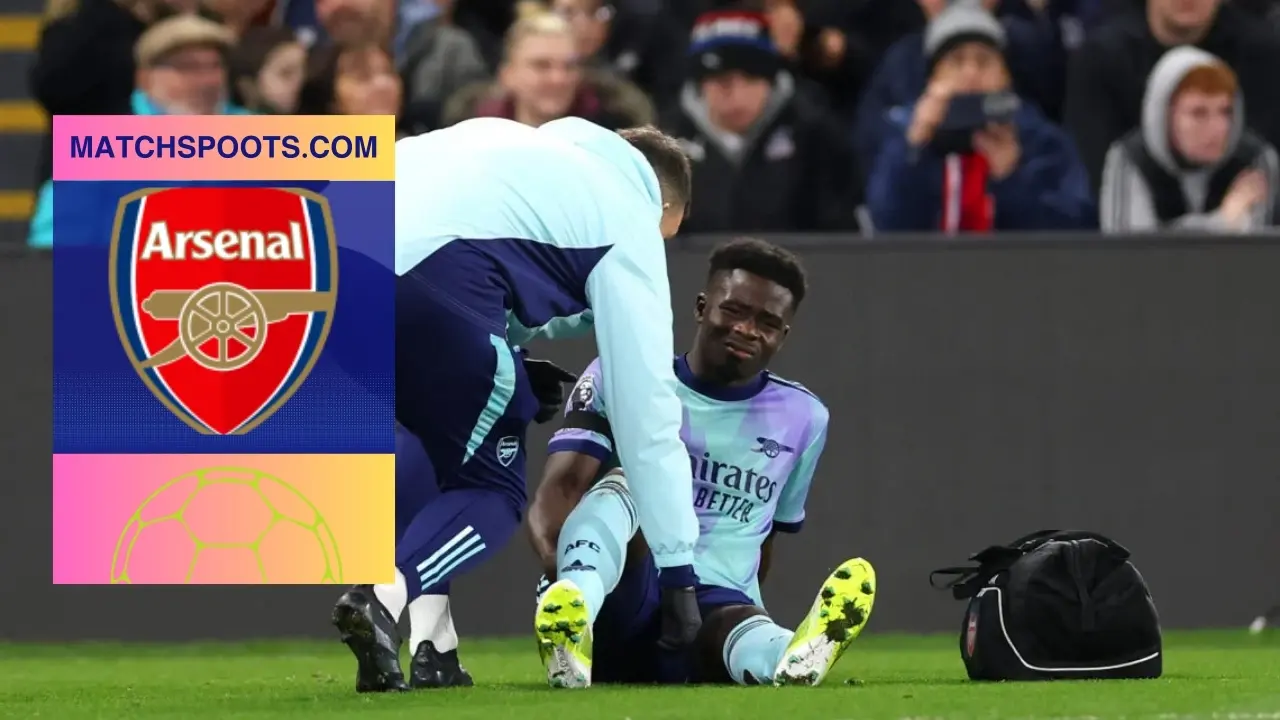 Arsenal's Bukayo Saka Out for Weeks with Hamstring Injury